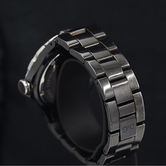 Dolce & Gabbana Black Dial Round Rotating Bezel Men's Watch - Picture 3 of 4